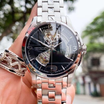 Đồng hồ nam Hamilton Jazzmaster Open Heart Arabic 40mm H32565185