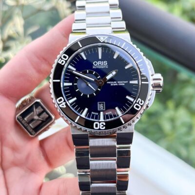 ORIS AQUIS SMALL SECOND DATE  01743773341350782405PEB