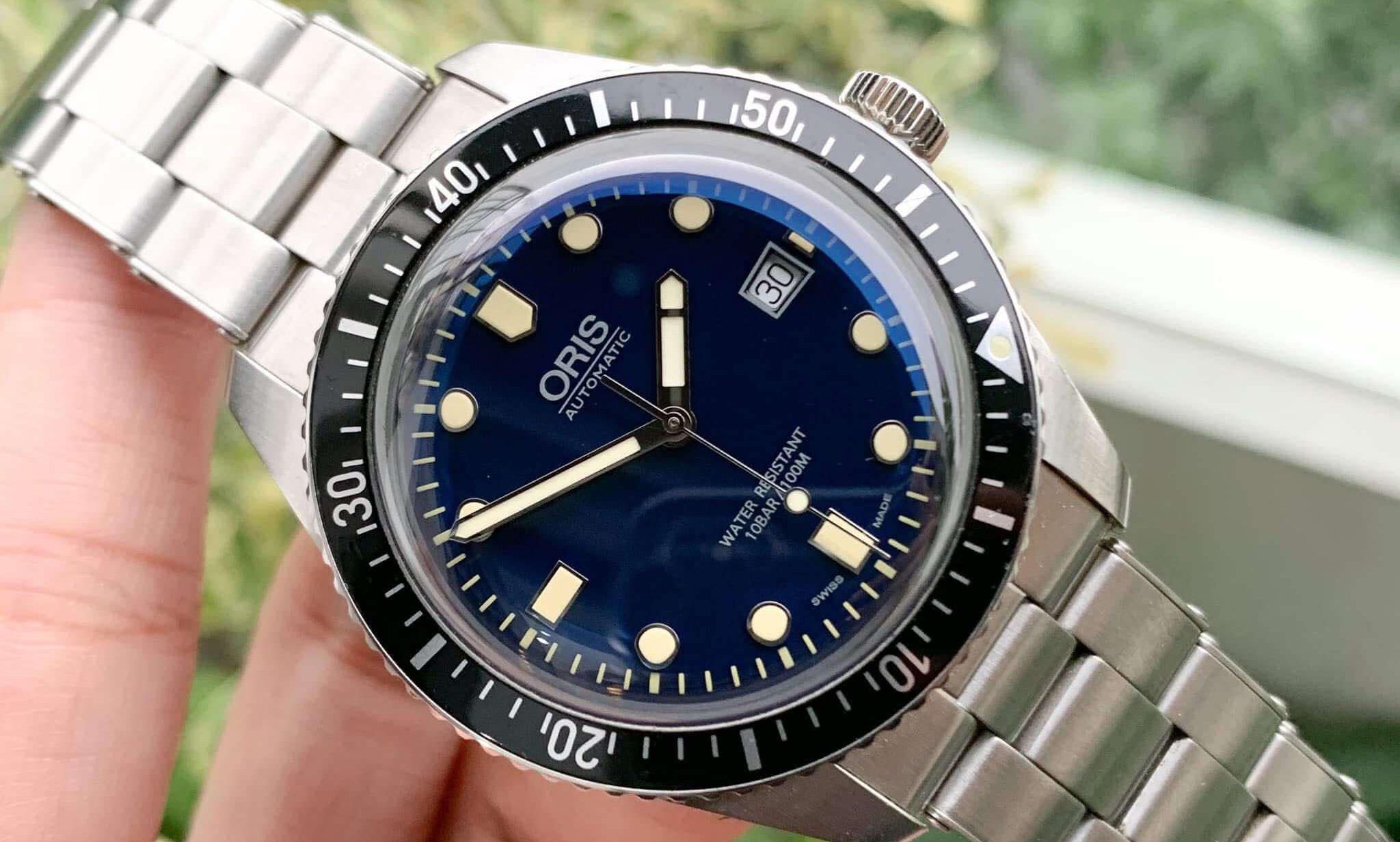 Đồng hồ Oris Divers Sixty Five 42MM 0173377204055 mang phong cách trẻ trung năng động phù hợp mọi cổ tay 