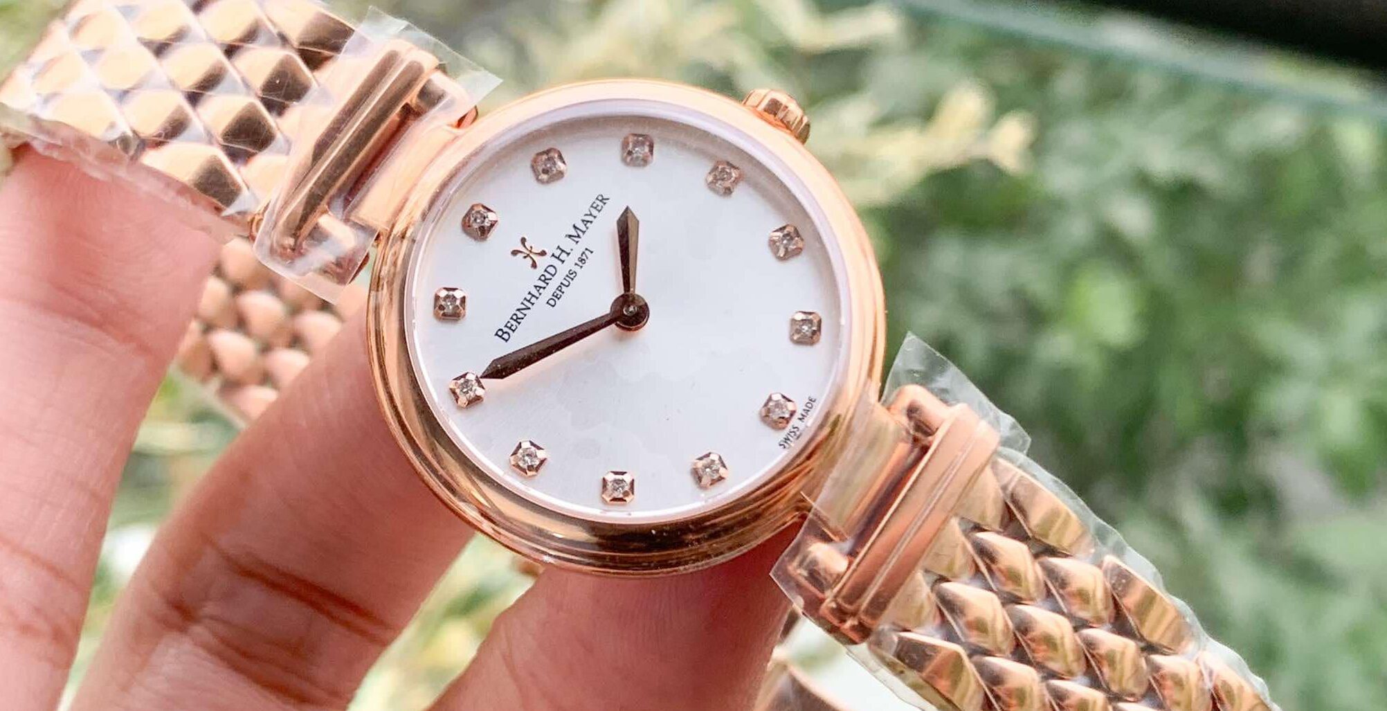 Đồng hồ nữ BERHANRD H.MAYER - LURVE DIAMOND WATCH 