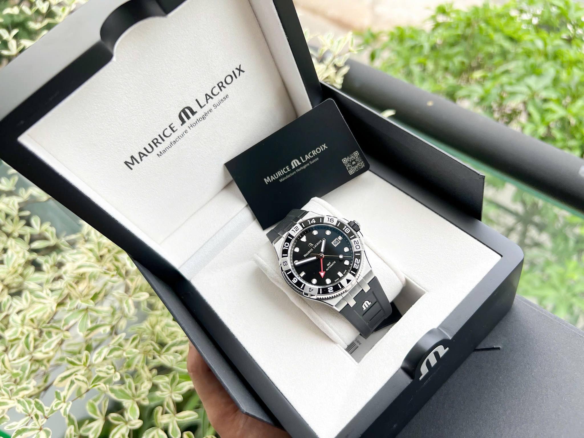 MAURICE LACROIX AIKON CHRONOGRAPH – AI6158-SS001-330-2